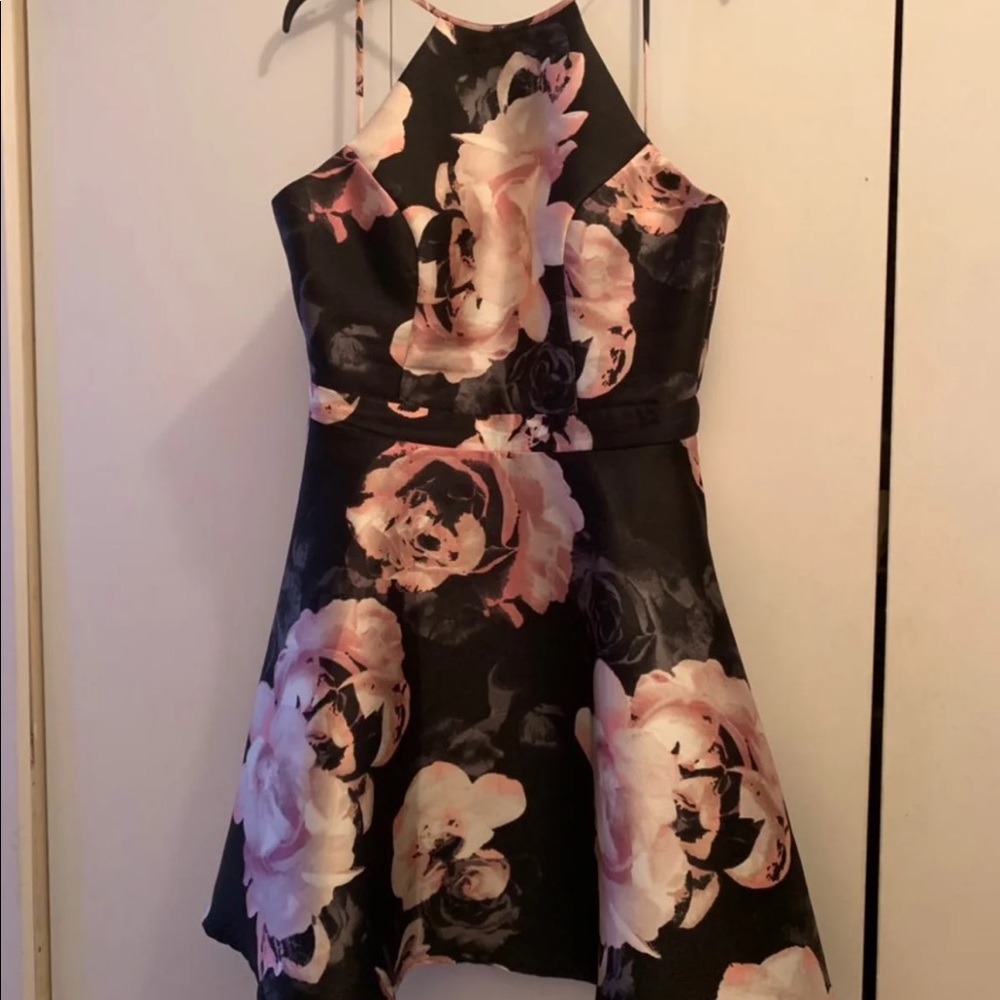 Floral party dress